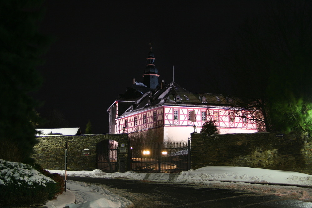 Schloß in Eichicht/Thüringen