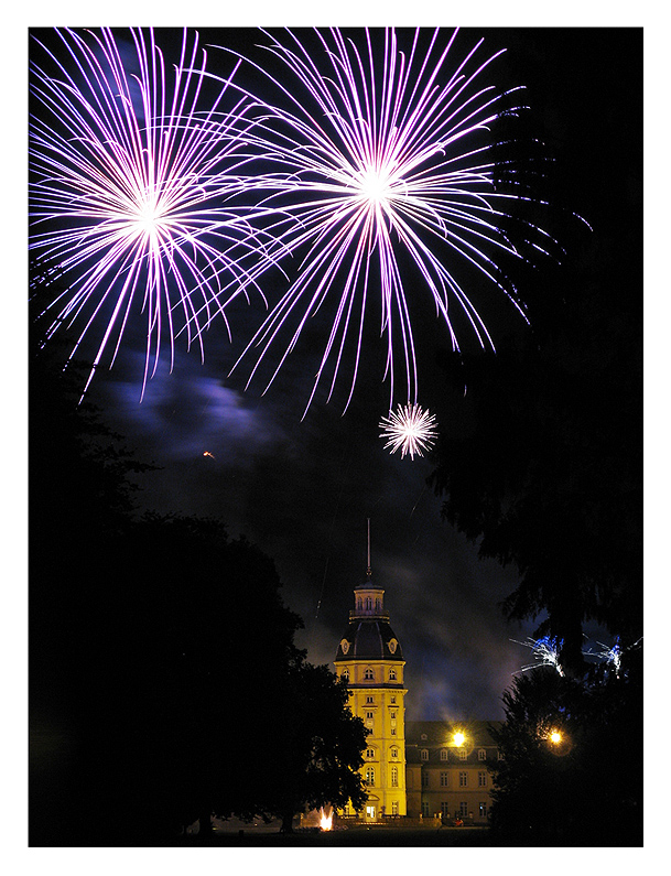 Schloss in Flammen 2008 Karlsruhe