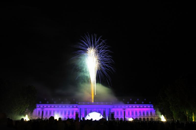 Schloß in Flammen (Koblenz) die dritte