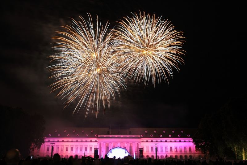 Schloß in Flammen (Koblenz) die vierte