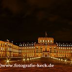 Schloss in Mannheim Panorama im November-2009