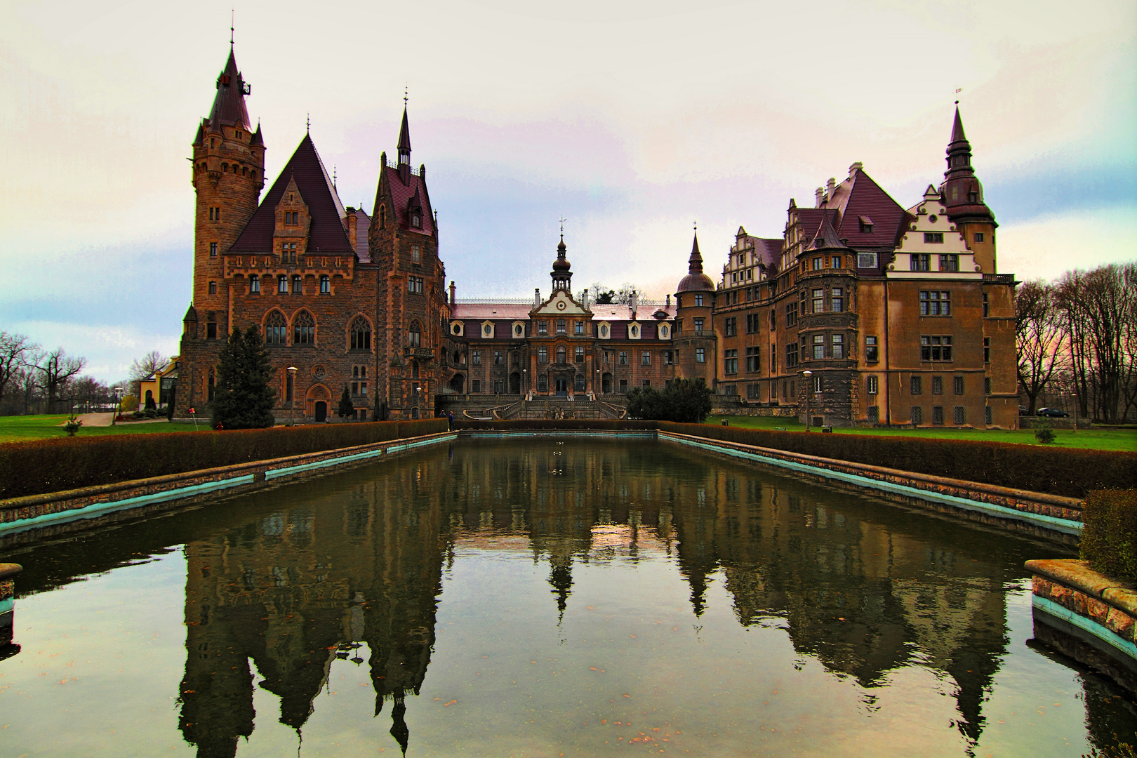Schloss in Moszna Foto & Bild europe, poland, poland & czech republic