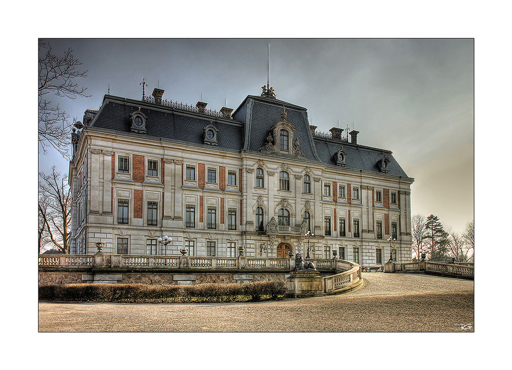 Schloss in Pszczyna (Polen)