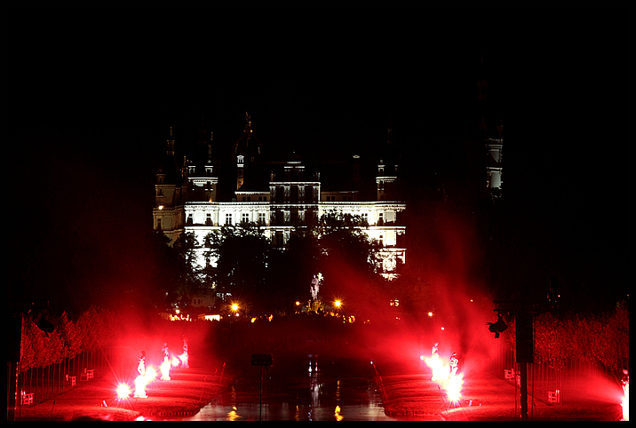 Schloss in Rot