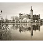 Schloss in sepia