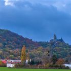 Schloß In WR im Morgenlicht im Herbst