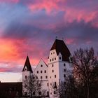 Schloss Ingolstadt bei Abenddämmerung