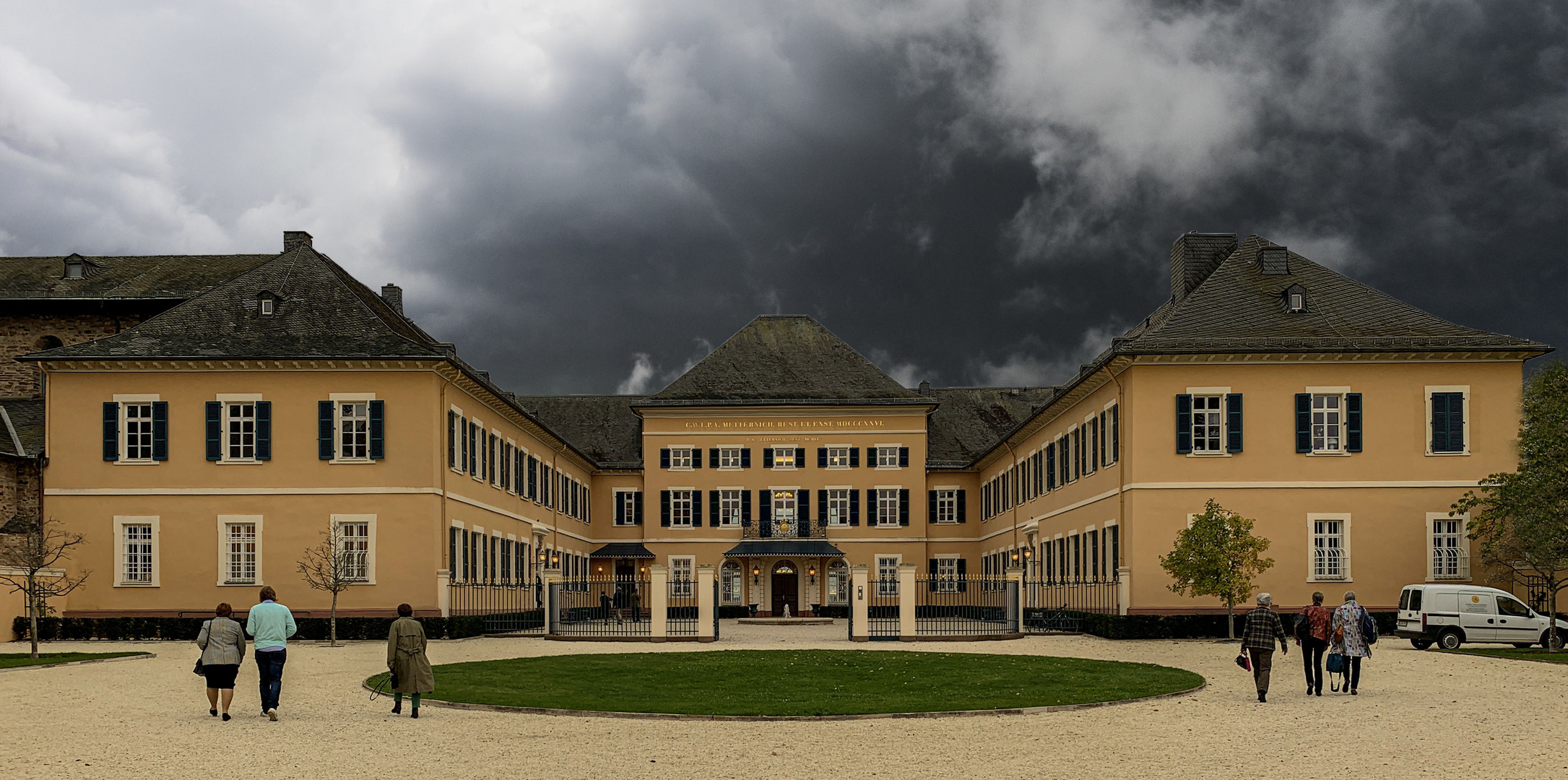 SCHLOSS JOHANNISBERG (ein Handy-Foto)