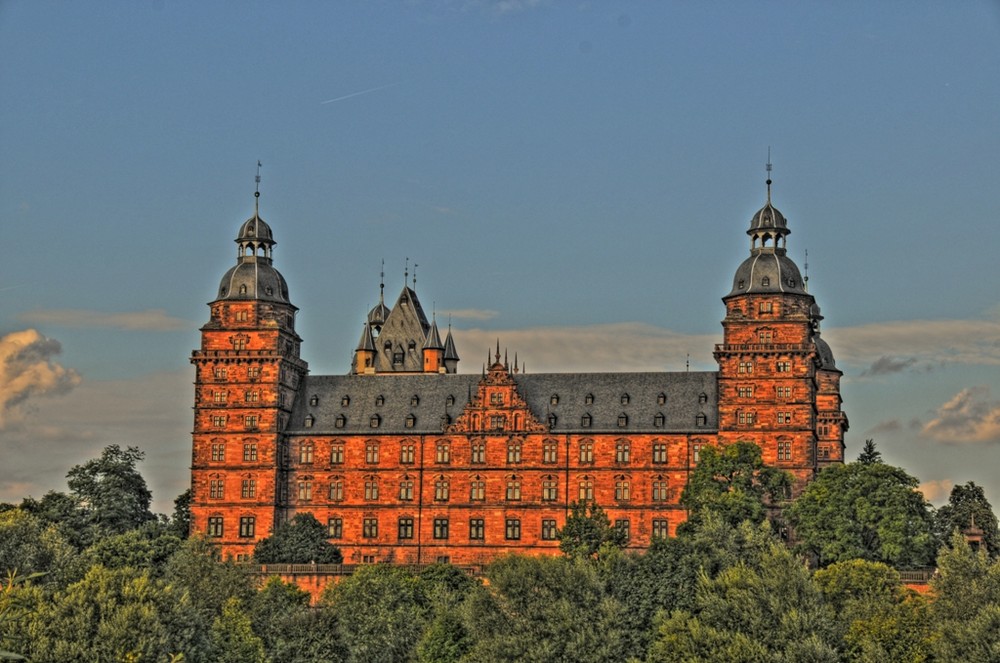 Schloss Johannisburg, Aschaffenburg (HDR)