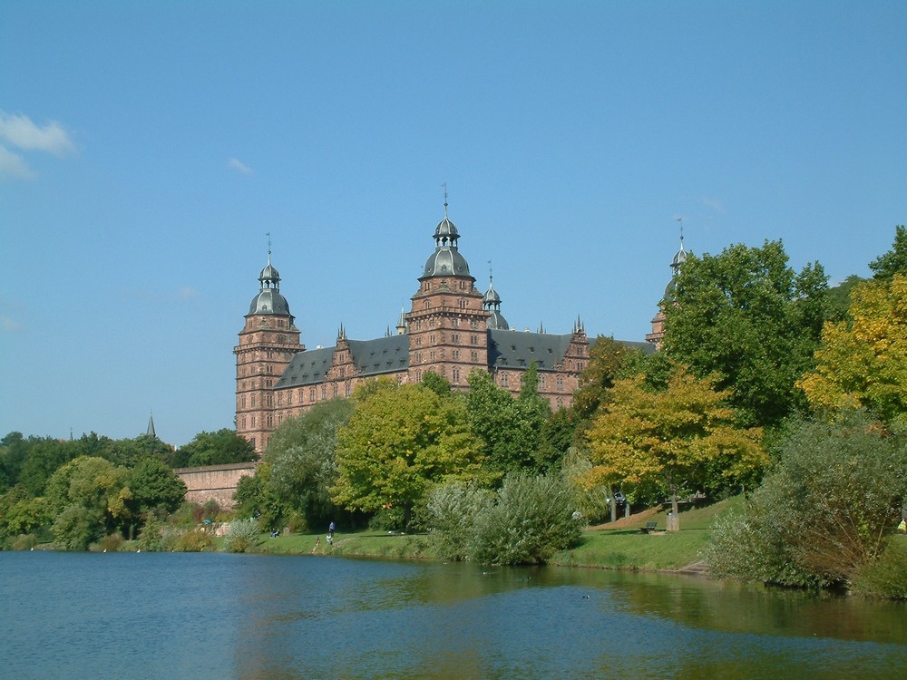 Schloss Johannisburg im schönen Aschaffenburg