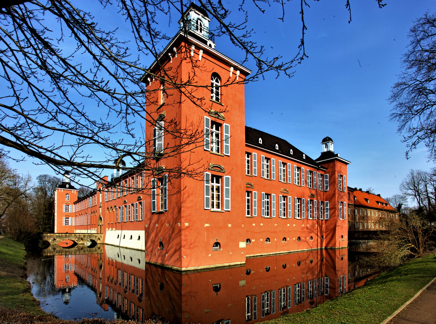 Schloss Kalkum 2021im März