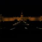 Schloss Karlsruhe bei Nacht