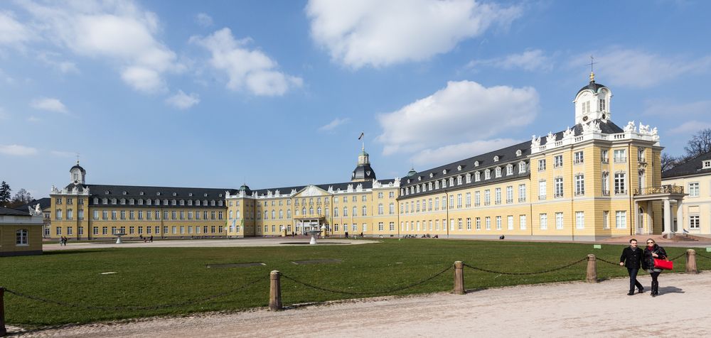 Schloss Karlsruhe im März 2016