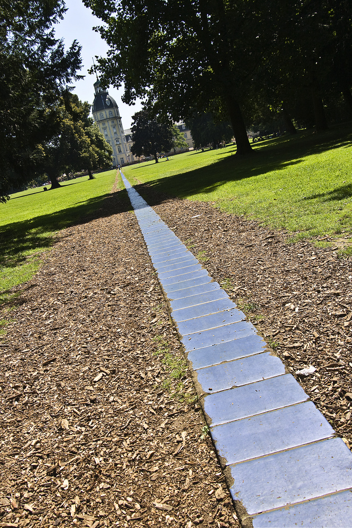 Schloss Karlsruhe Majolika Pfad