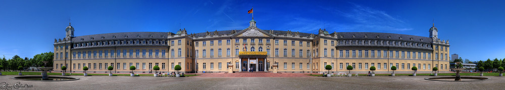 Schloss Karlsruhe Panorama