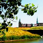 Schloß Kronborg im Sommer