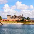 Schloß Kronborg vom Sund aus