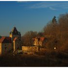 Schloss Kuckuckstein im Abendlicht