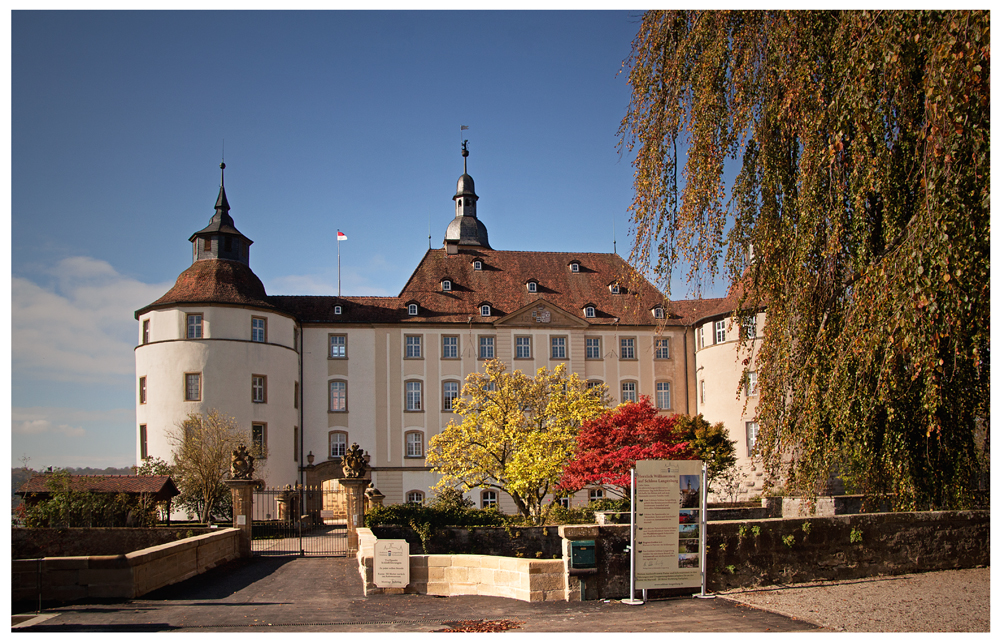 Schloss Langenburg I Foto Bild Deutschland Europe Baden