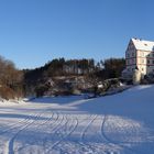 Schloss Langenstein ein Wintertraum