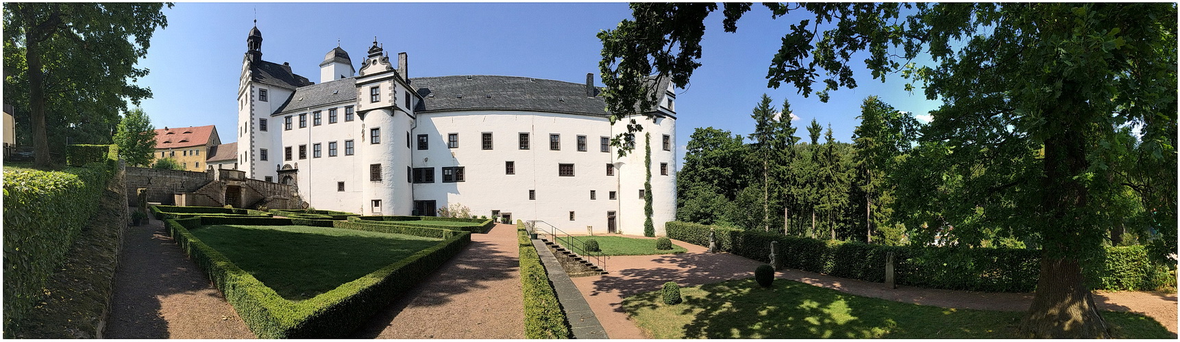 Schloss Lauenstein Osterzgebirge (Innenhof)