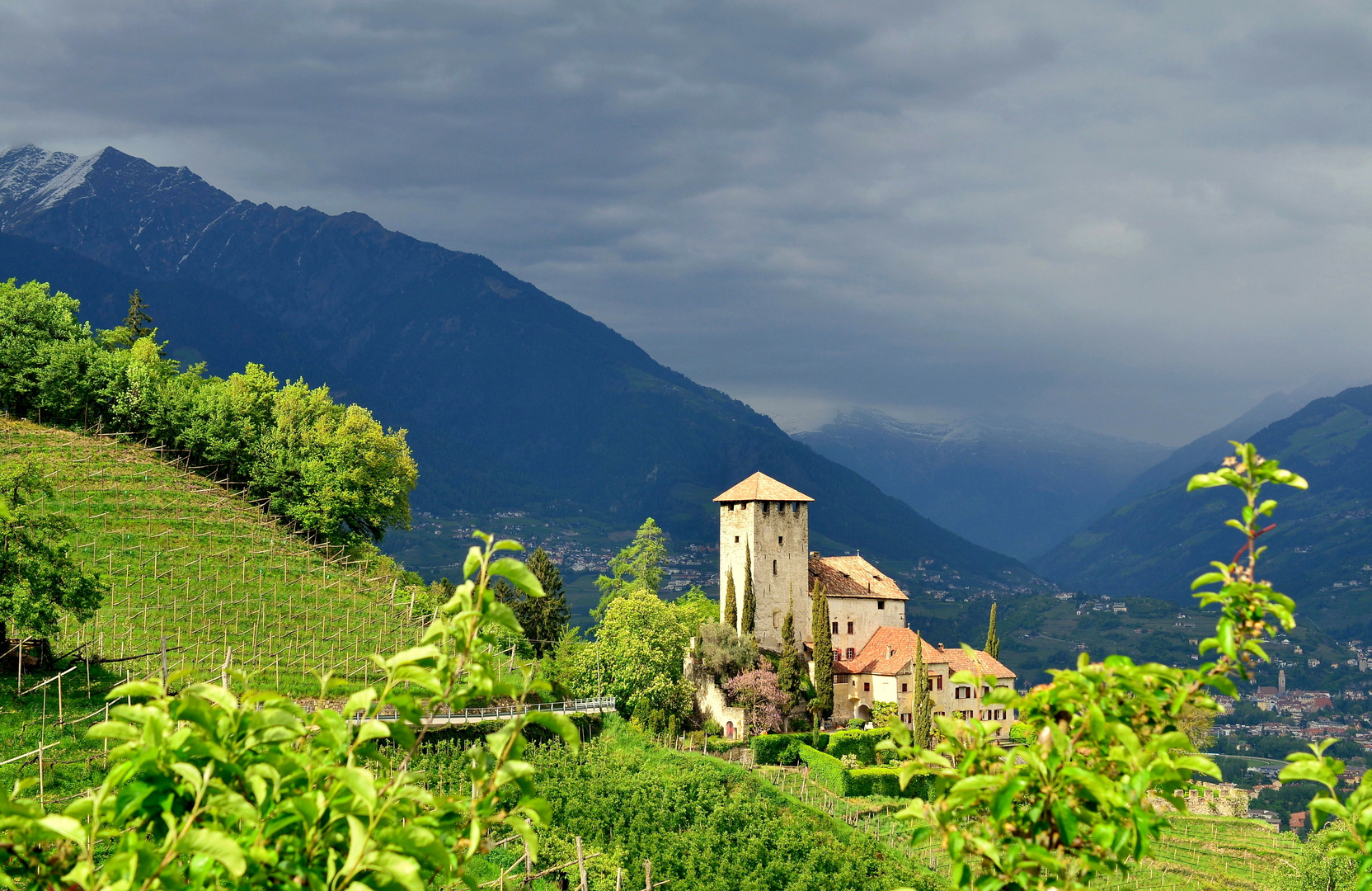 Schloß Lebenberg bei Meran