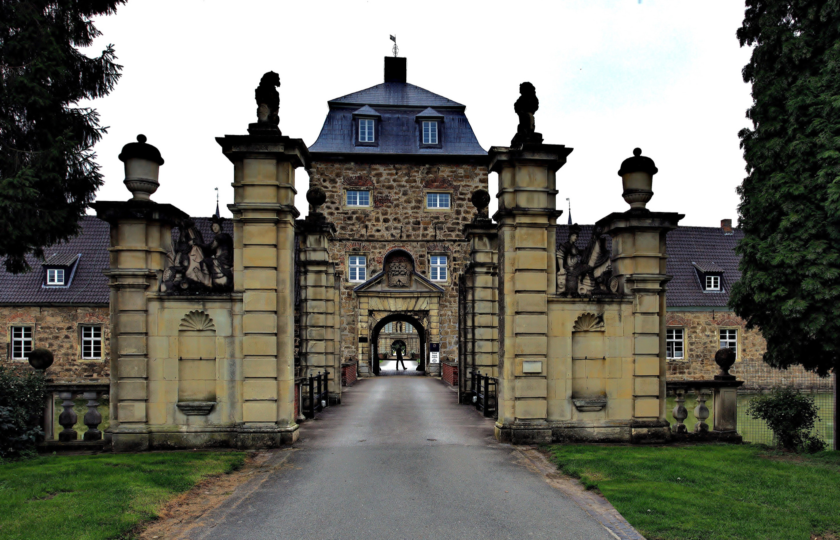  Schloss Lembeck  im M nsterland Foto Bild world 