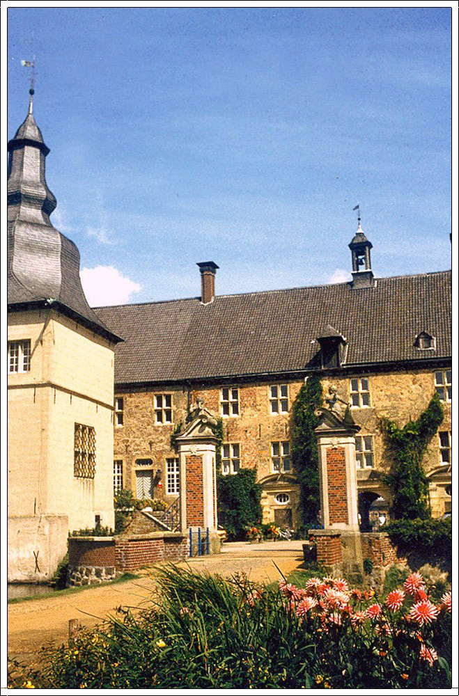 schloss lembeck in der mittagsglut