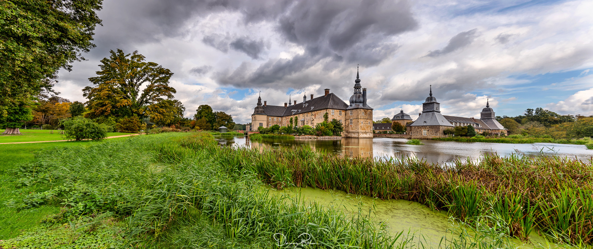 Schloss Lembeck - Wasserschloss (Panorama)