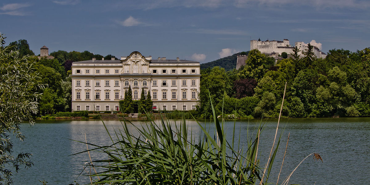 Schloss Leopoldskron und Festung Salzburg