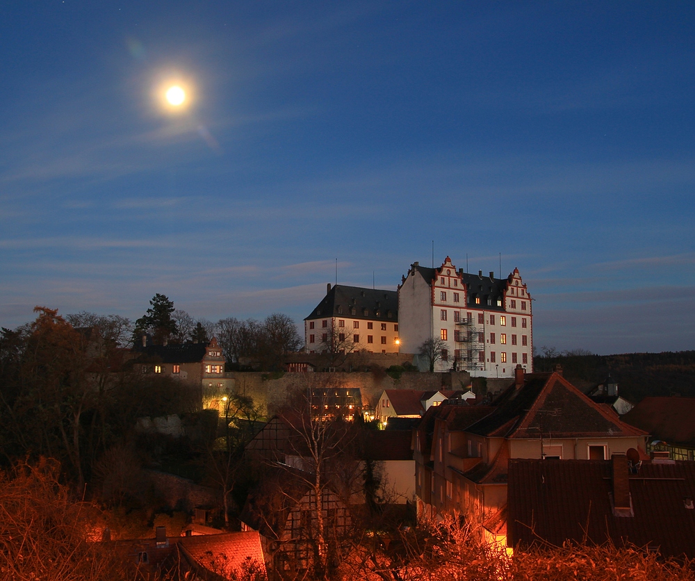 Schloss Lichtenberg am Abend