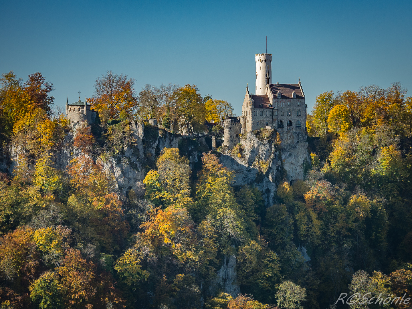 Schloß Lichtenstein auf der Schwäbischen Alb