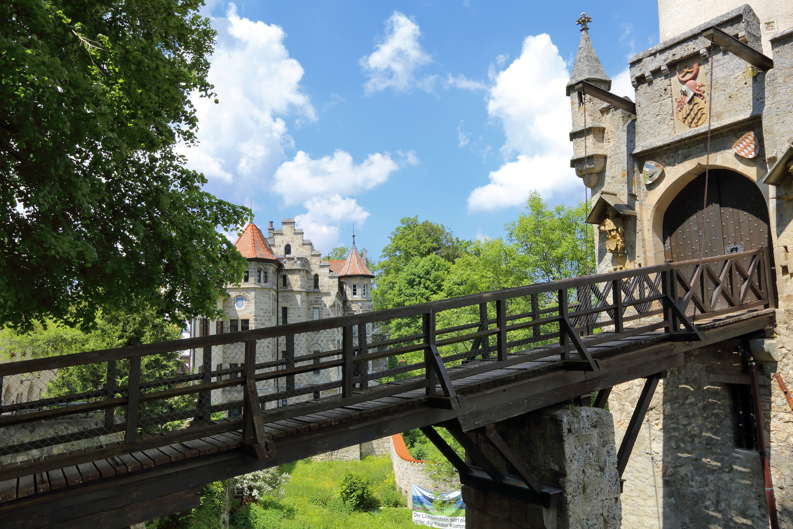 Schloss Lichtenstein - Brücke