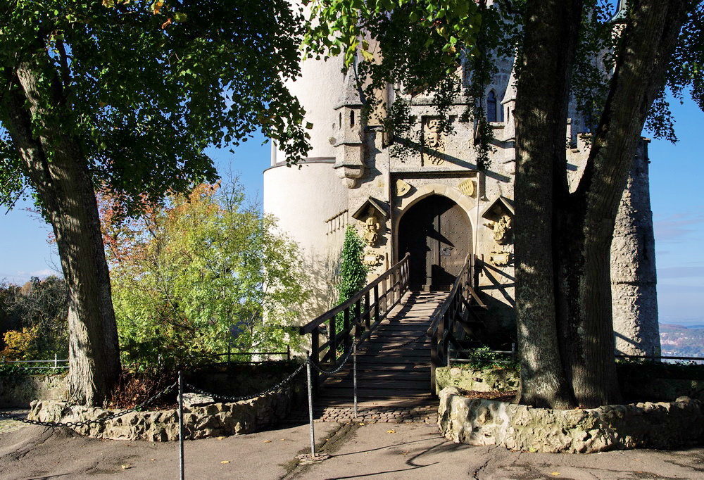 Schloss Lichtenstein - die Brücke zur Burg