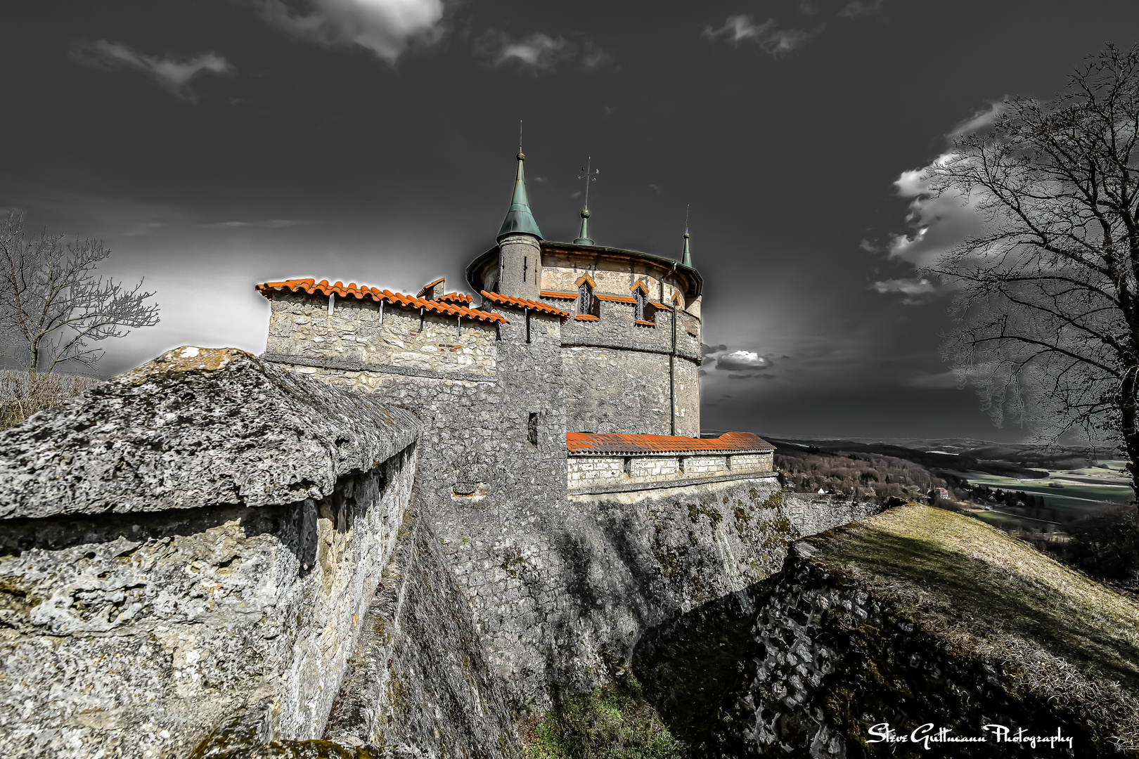 Schloss Lichtenstein, die kleine Bastion.