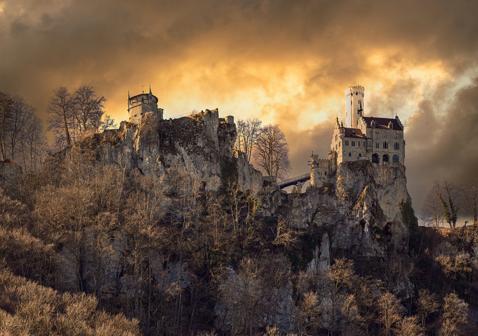 Schloss Lichtenstein - einmal aus einer anderen Perspektive