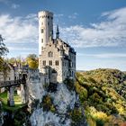 Schloss Lichtenstein im Herbst