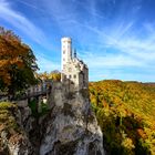 Schloss Lichtenstein im Herbst