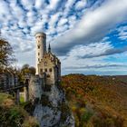 Schloss Lichtenstein im Herbst