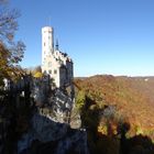 Schloss Lichtenstein im Herbst