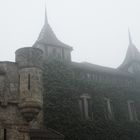 Schloss Lichtenstein im Nebel