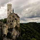 Schloss Lichtenstein im Regen