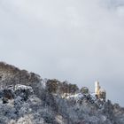 Schloß Lichtenstein in der Januarsonne