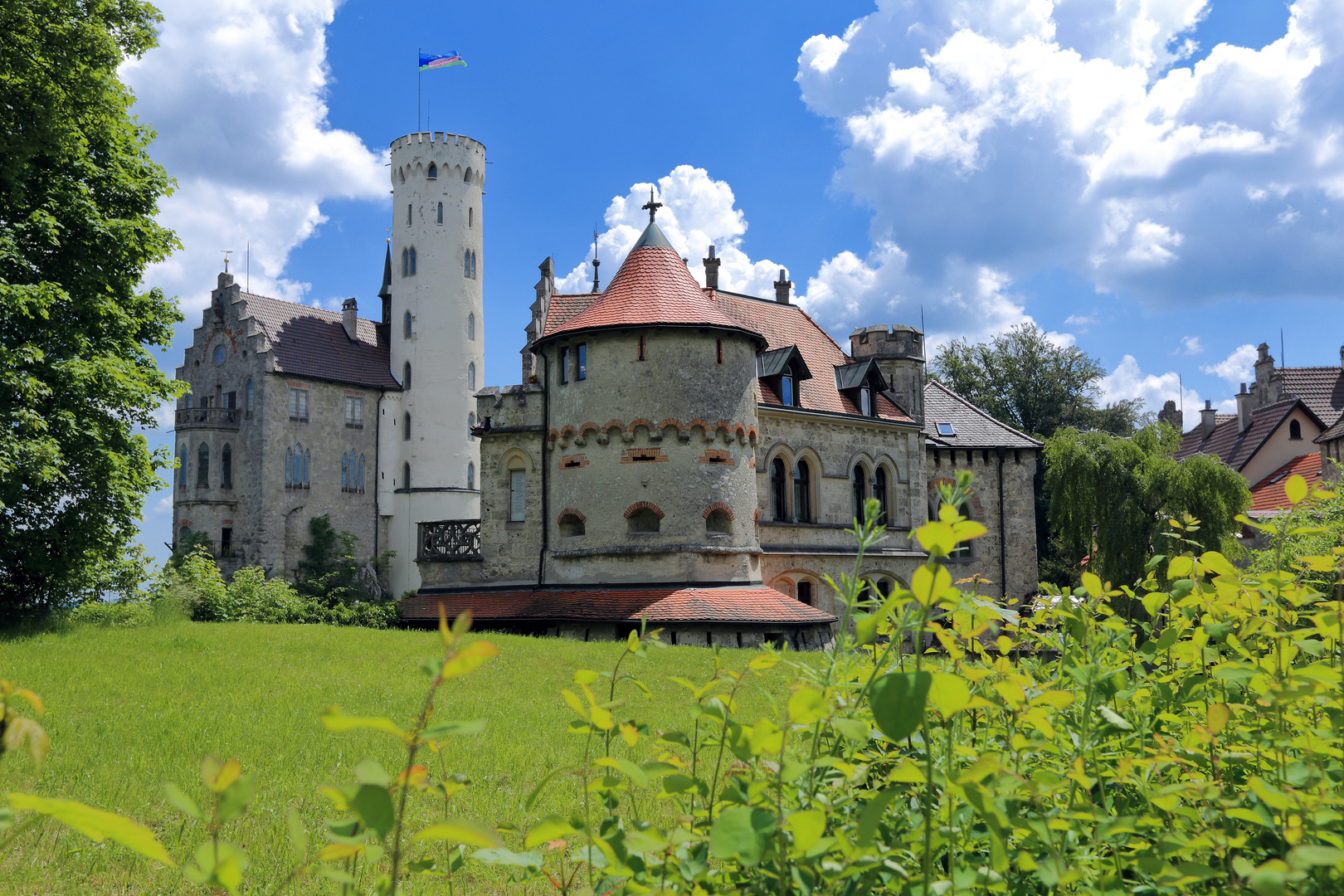 Schloss Lichtenstein - Rückseite