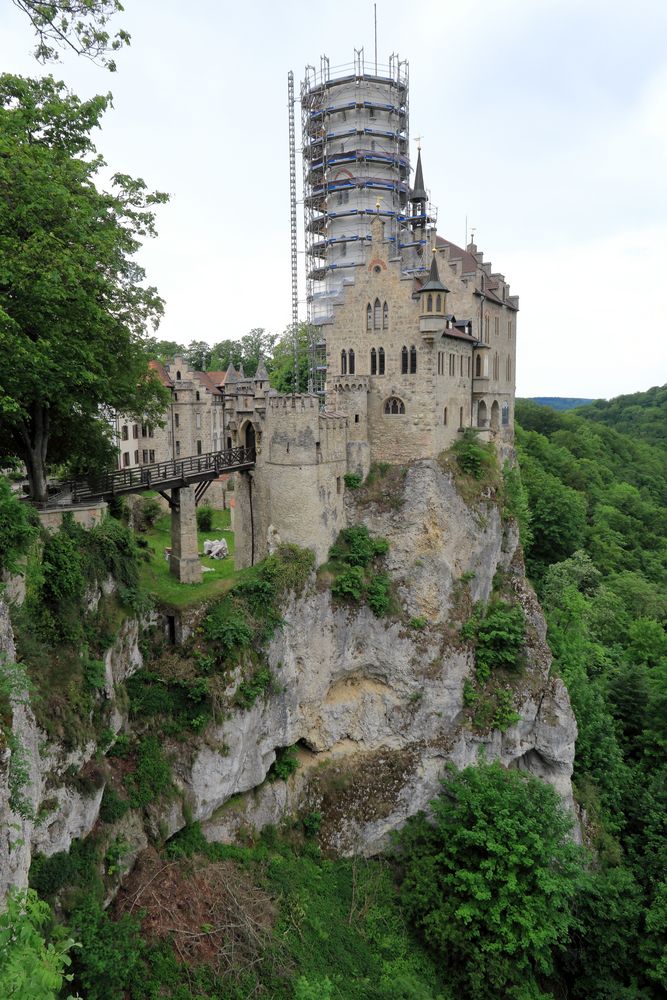 Schloss Lichtenstein, Schwäbische Alb Foto & Bild deutschland, europe, baden württemberg