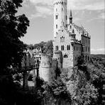 Schloss Lichtenstein s/w