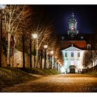 Schloss Lichtenwalde bei Nacht