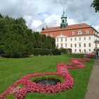 Schloss Lichtenwalde mit Brautpaar