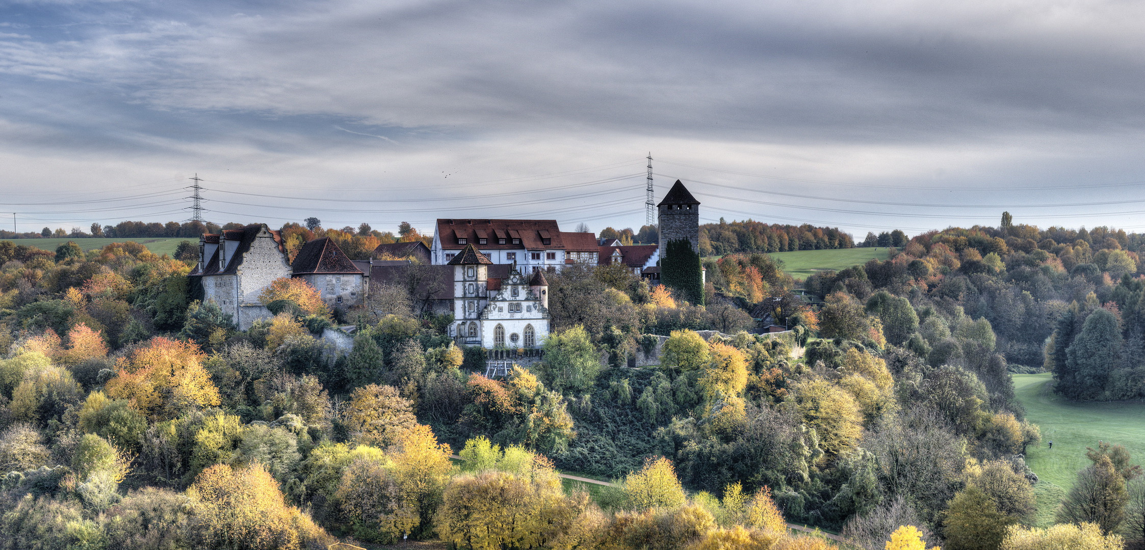 Schloss Liebenstein mal im Herbst