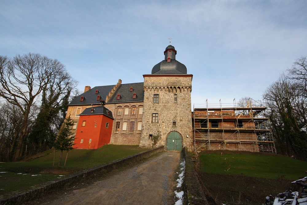 Schloss Liedberg anno 2012, Februar